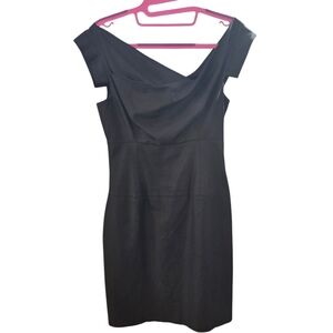Black Halo Jackie O Classic Sheath Dress Size Small